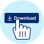 Finger klikker på download-knap